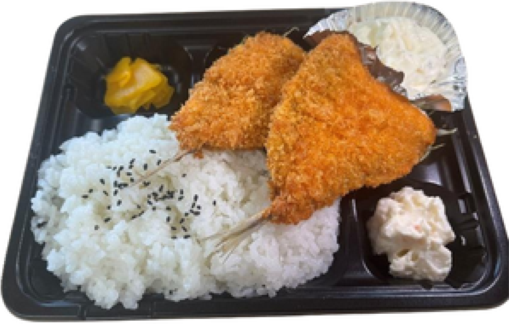 アジフライ弁当